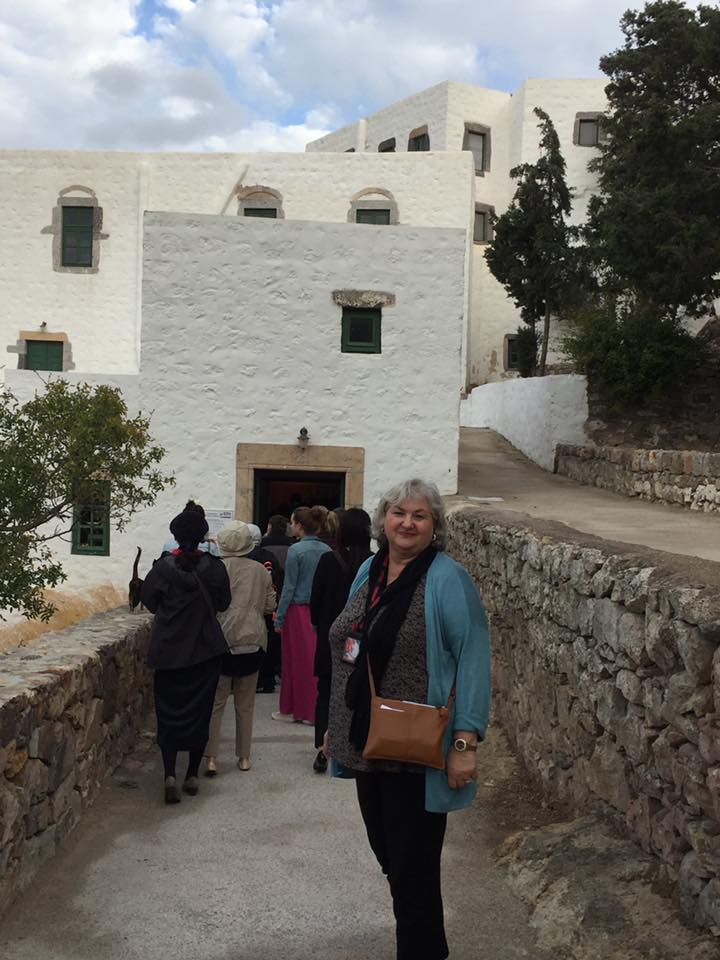 Marienna on Pilgrimage in Greece
