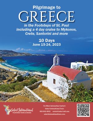 Pilgrimage to Greece June 15-24, 2023 - 23MI06GRMG