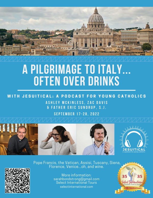 A Pilgrimage to Italy Often Over Drinks September 17-28, 2022 - 22RS09ITJP
