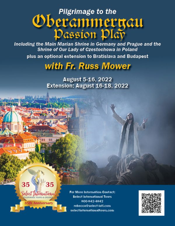 Pilgrimage to the Oberammergau Passion Play, Germany, Prague, and Poland August 5-16-2022 - 22RS08OBRM