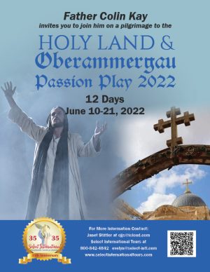 Holy Land and the Oberammergau Passion Play June 10-21, 2022 - 22EW06HL_JS