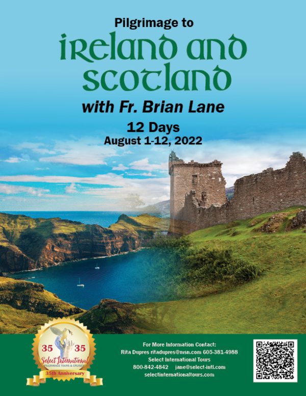 Pilgrimage to Ireland and Scotland August 1-12, 2022 - 22JA08UKRD