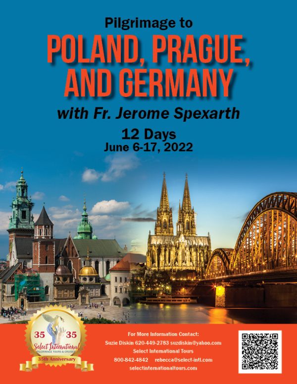 A Pilgrimage to Poland, Prague, and Germany June 6-17, 2022 - 22RS06POSD