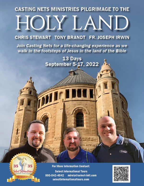 Casting Nets Pilgrimage to the Holy Land September 5-17, 2022 - 22MK09HLCN