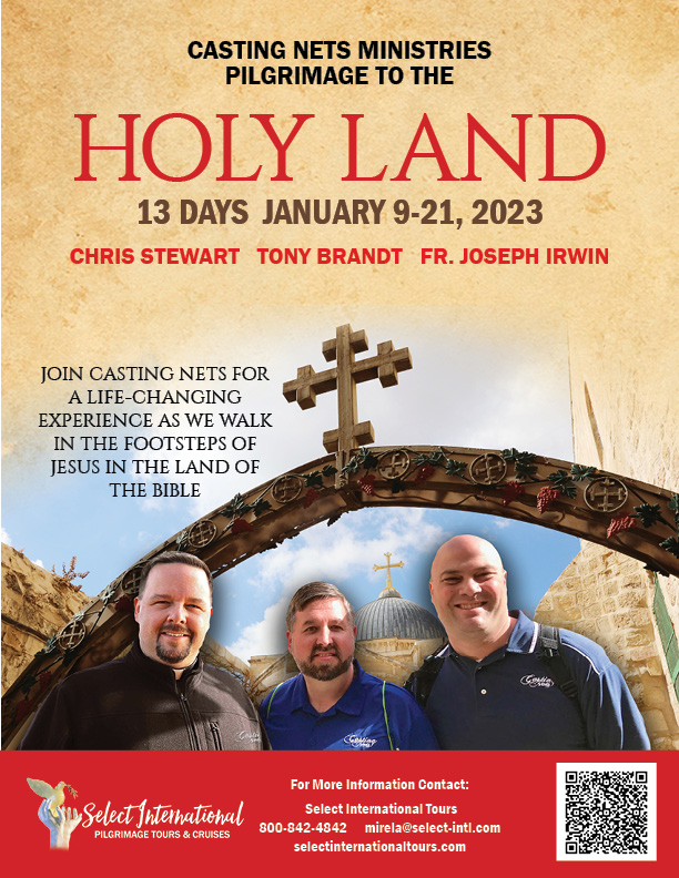 Casting Nets Pilgrimage to the Holy Land January 9-21, 2023 - 23MI01HLCN