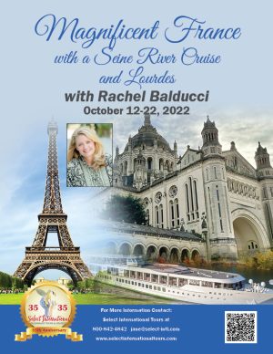 Magnificent France Pilgrimage Cruise Along The Seine River Cruise October 12 - 22, 2022 - 22JA10FR_RB