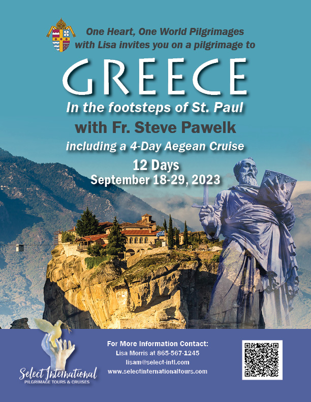 Greece in the Footsteps of St Paul Including an Aegean Cruise September 18-29, 2023 - 22JA09GRLM
