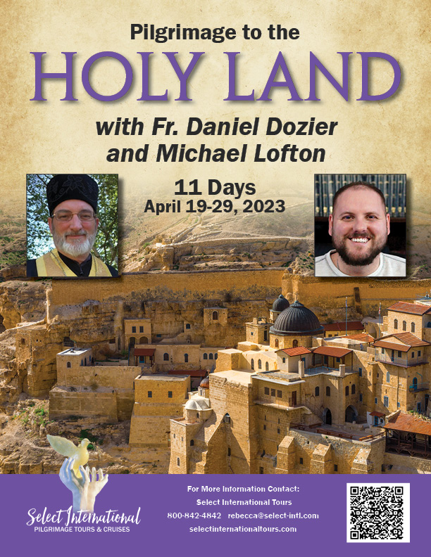 Pilgrimage to the Holy Land April 19-29, 2023 - 23RS04HLDD