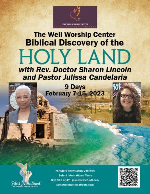 Biblical Discovery of the Holy Land February 7-15, 2023 - 23JA02HLSL