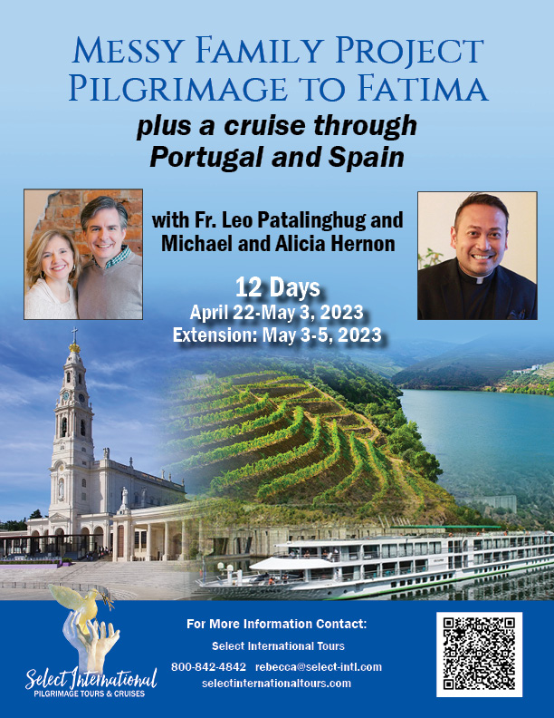 Michael and Alicia Hernon - Fr. Leo Douro - River Cruise 2023