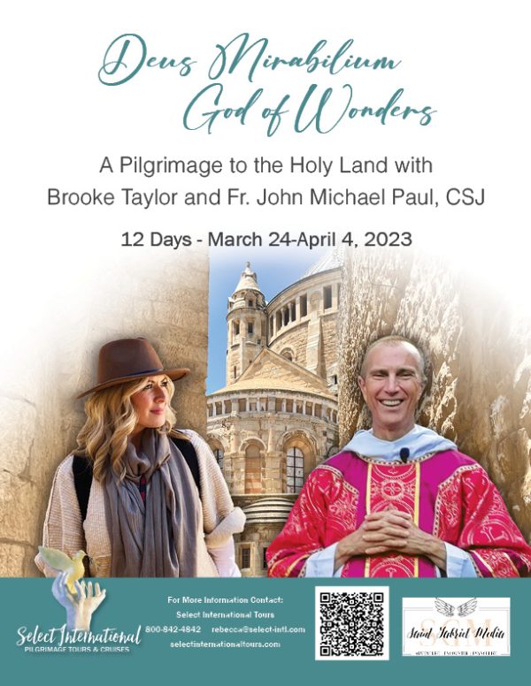 God of Wonders Pilgrimage to the Holy Land March 24 – April 4, 2023 - 23RS03HLBT
