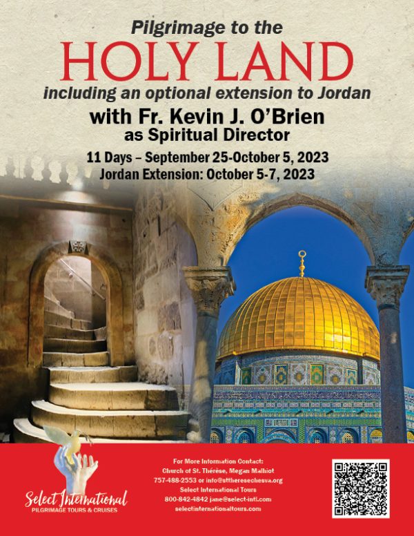 Pilgrimage to the Holy Land with Optional Extension to Jordan September 25-October 5, 2023 - 23JA09HLKO