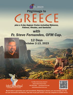 A Pilgrimage to Greece including an Aegean Cruise October 2 - 13, 2023 - 23JA10GRSF