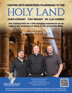 Casting Nets Pilgrimage to the Holy Land September 3 - 15, 2023 - 23MI09HLCN