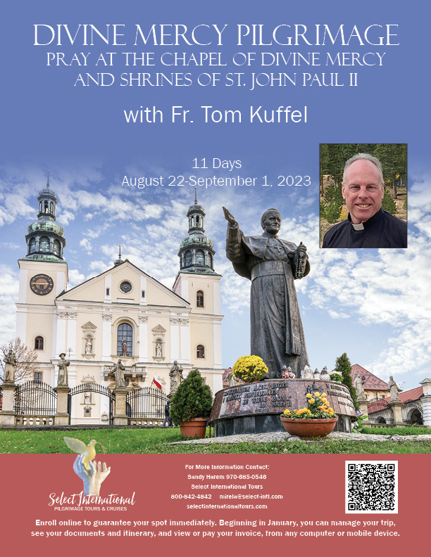Divine Mercy Pilgrimage to Poland August 22 -September 1, 2023 - 23MI08POTK
