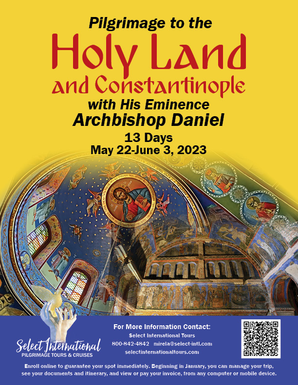 Pilgrimage to the Holy Land and Constantinople - May 22 - June 3, 2023 - 23MI05HLAD