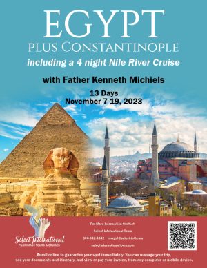 Pilgrimage to Egypt and Constantinople including a 4-Night Nile River Cruise - November 7 - 19, 2023 - 23MJ11EGKM