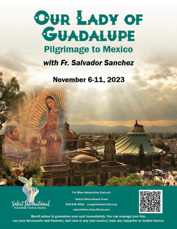 Our Lady of Guadalupe Pilgrimage - November 6 - 11, 2023 - 23MJ11MXSS