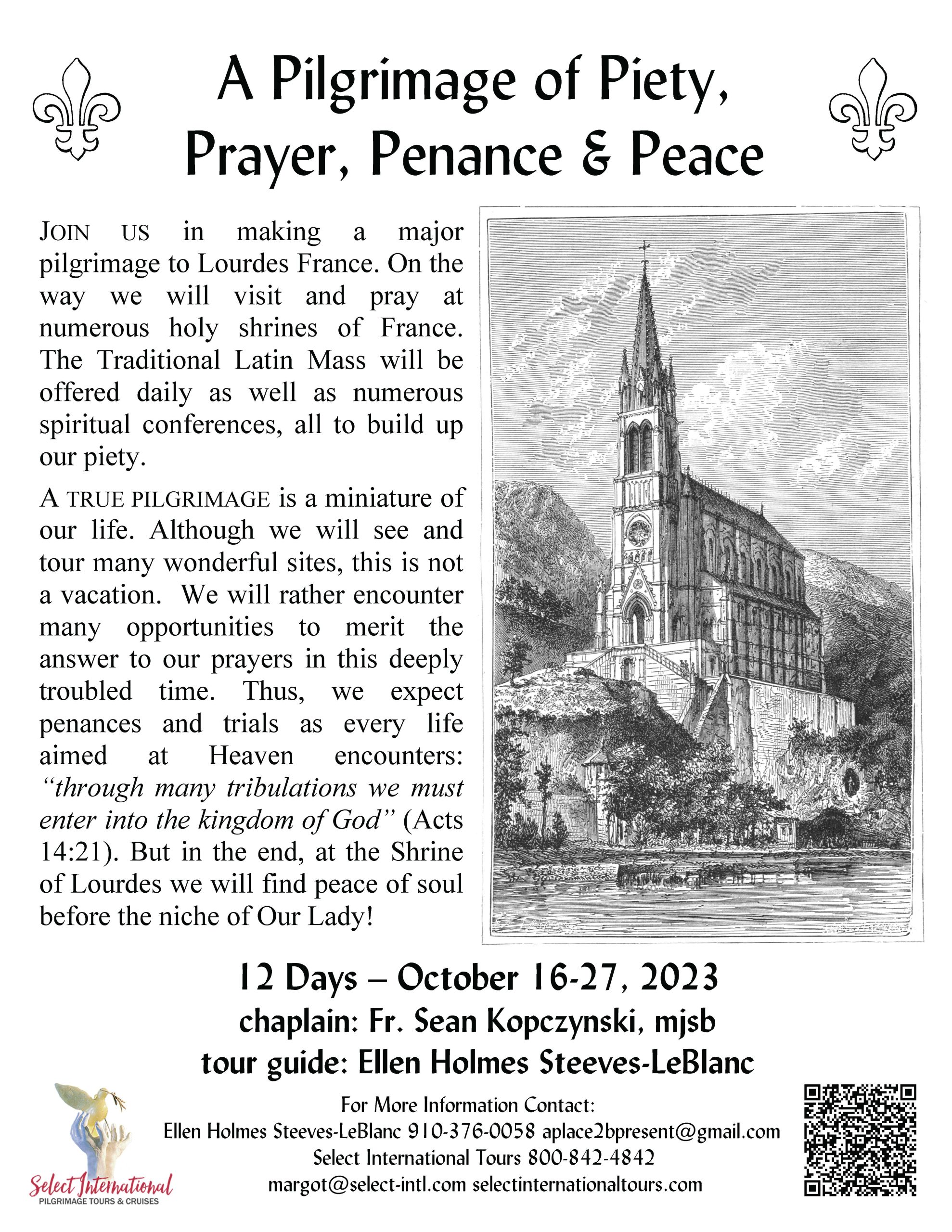 A Pro-Life Pilgrimage To Our Lady of Guadalupe In Mexico October 2 - 8, 2023 - 23MJ10MXEH