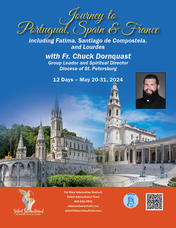 Pilgrimage to Portugal, Spain, and France May 20-31, 2024 - 24RS05PTCD