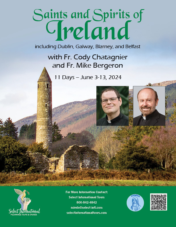Saints and Spirits of Ireland June 3 - 13, 2024 - 24MI06IRCC