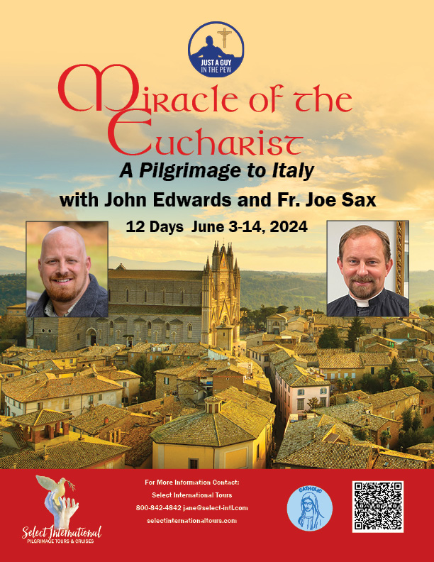 Pilgrimage to Italy June 3-14, 2024 - 24JA06ITJE