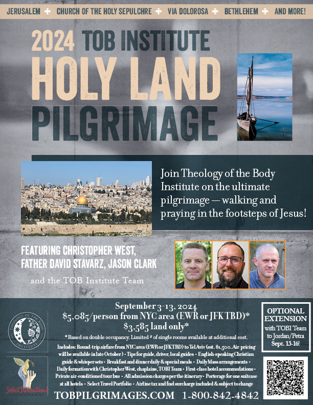 Pilgrimage to the Holy Land - September 3-13, 2024 - 24JA09HLTOBI