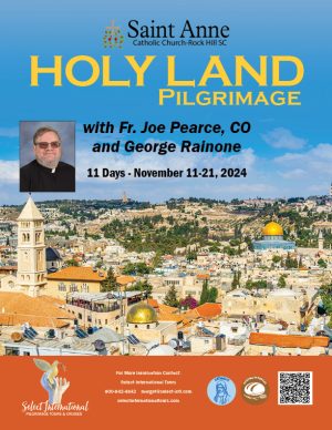 Pilgrimage to the Holy Land - November 11-21, 2024 - 24MJ11HLGR