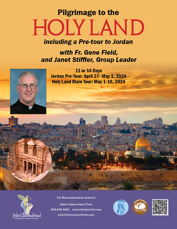 Pilgrimage to the Holy Land - May 1-10, 2024 - 24MI08HLJS