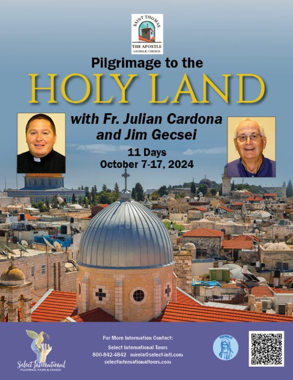 Pilgrimage to the Holy Land - October 7-17, 2024 - 24MI10HLJG