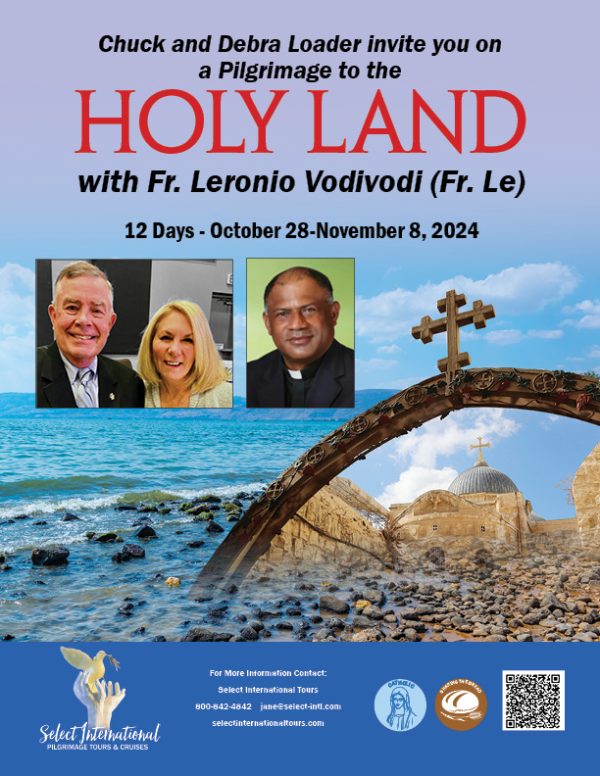Pilgrimage to the Holy Land - October 28 - November 8, 2024 - 24JA10HLDL