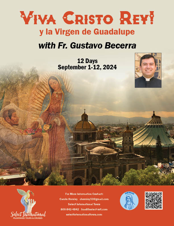 Pilgrimage to Mexico - September 1 - 12, 2024 - 24LD09MXGB