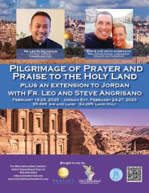 Pilgrimage of Prayer and Praise to the Holy Land - February 15-25, 2025 - 25RS02HLLP