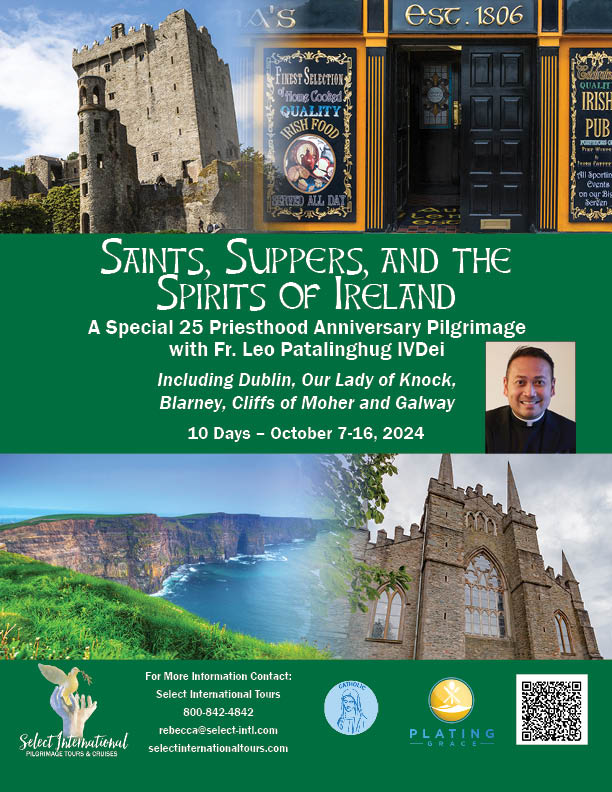 Saints, Suppers, and the Spirits of Ireland - October 7-16, 2024 - 24RS10IRLP