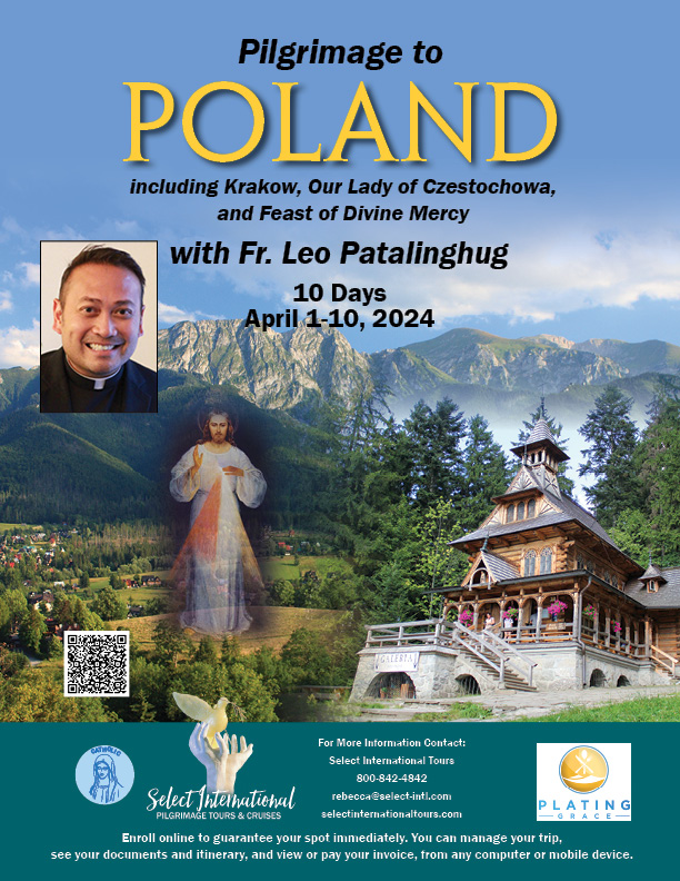 Pilgrimage to Poland April 1-10, 2024 - 24RS04POLP