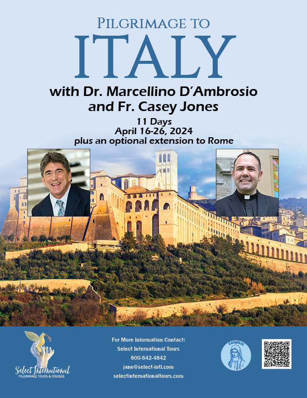 Pilgrimage to Italy - April 16-26, 2024 with Optional Extension to Rome April 26-29,2024 - 24JA04ITMD