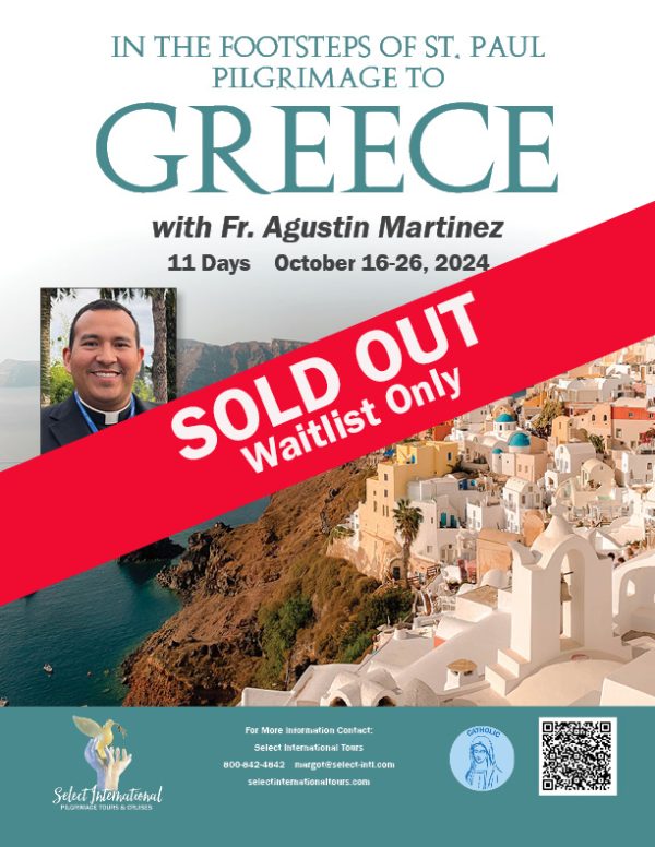 Fr. Agustin Martinez Greece 2024 Pilgrimage