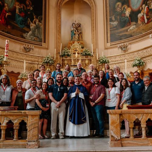 Fr Briscoe in Mexico with Select international Tours