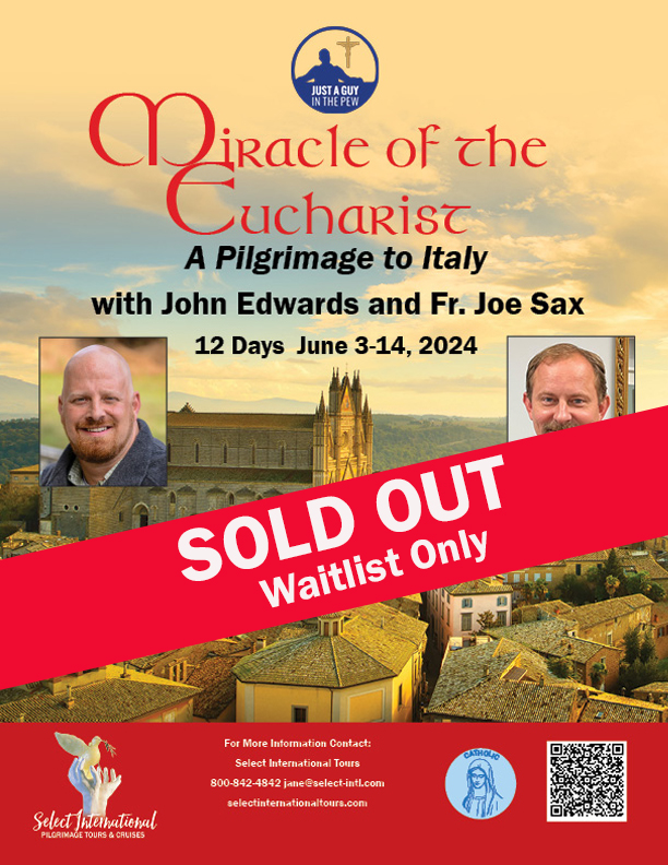 Pilgrimage to Italy June 3-14, 2024 - 24JA06ITJE