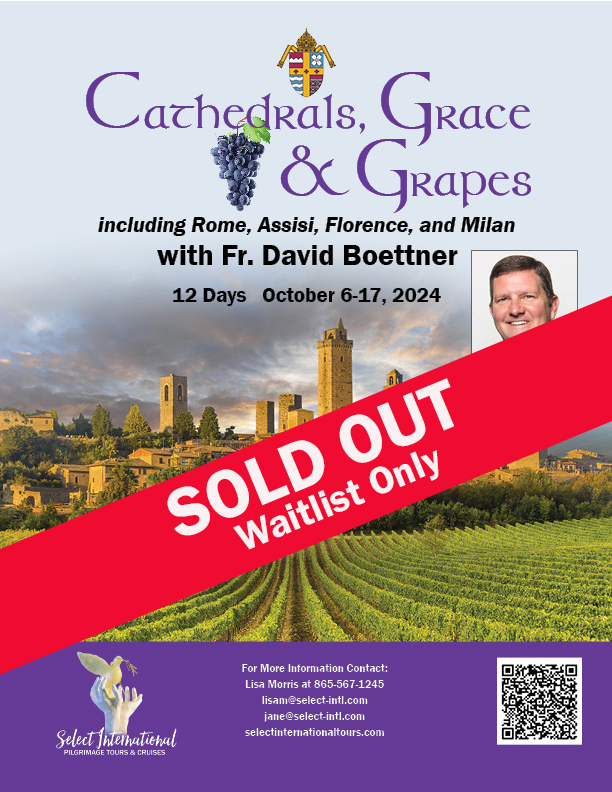 Pilgrimage to Italy October 6-17, 2024 - 24JA10ITLM