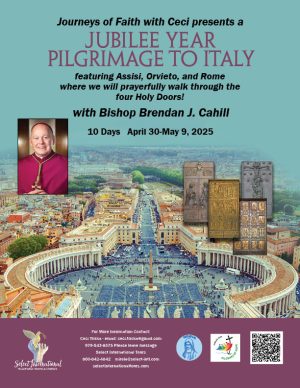 Jubilee Year Pilgrimage to Italy with Bishop Brendan J. Cahill - April 30 - May 9, 2025 - 25MI04ITCT
