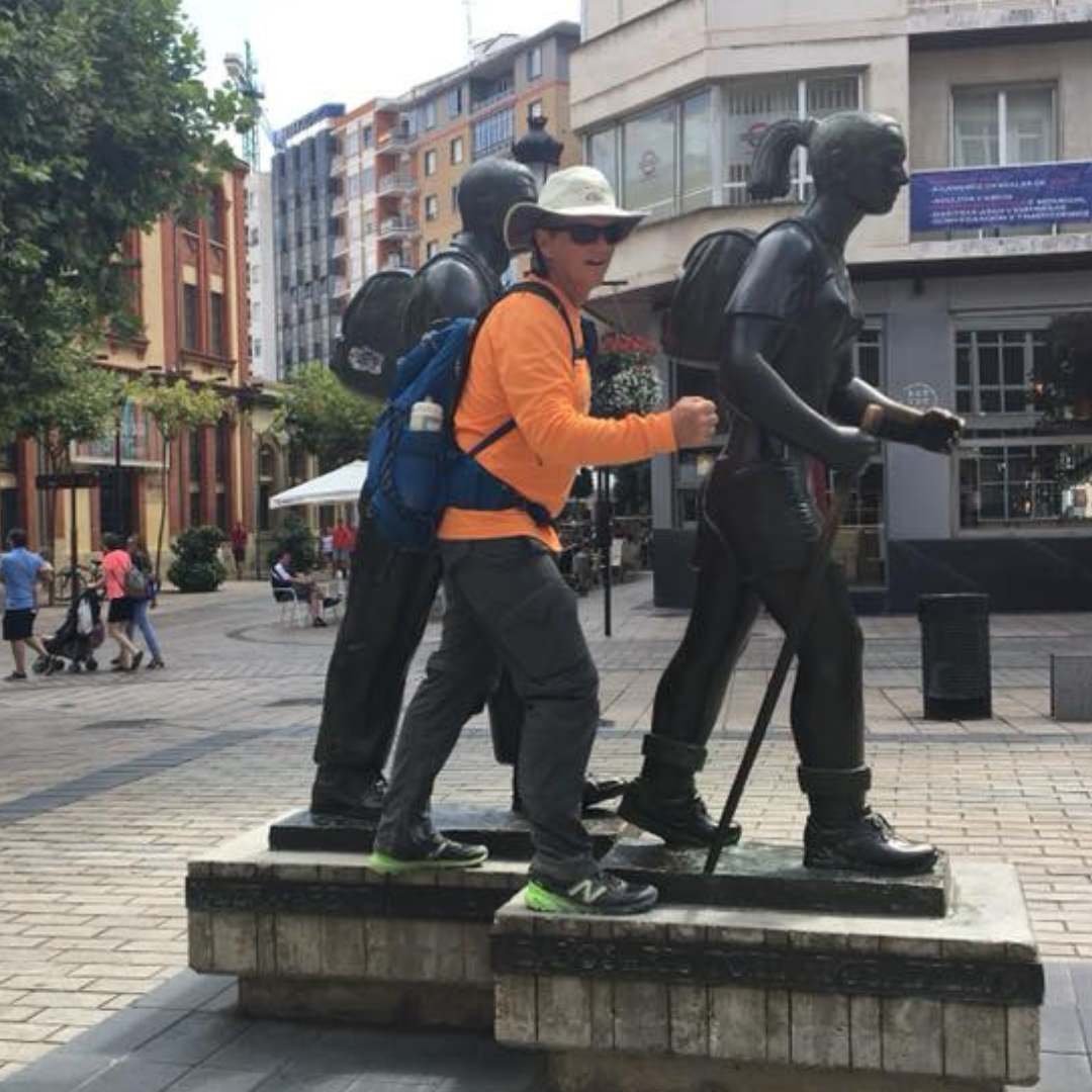 Gus Lloyd on the Camino de Santiago