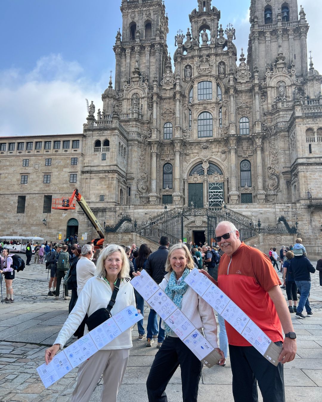 Pilgrims on the Camino