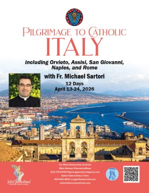 Pilgrimage to Catholic Italy with Fr. Michael Sartori
