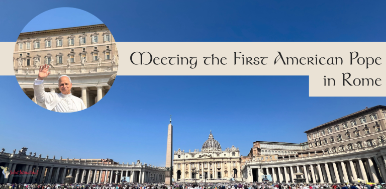 Meeting the First American Pope in Rome
