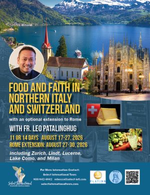 Food and Faith in Northern Italy and Switzerland with Fr Leo Patalinghug