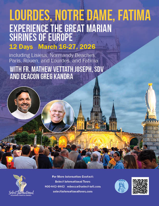 The Great Marian Shrines of Europe with Fr. Mathew Joseph and Deacon Greg Kandra