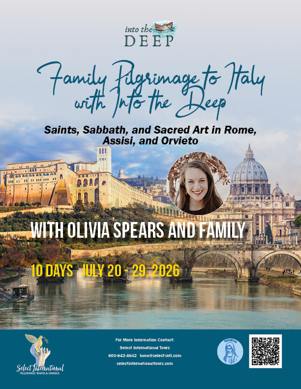 Family Pilgrimage to Italy with Into the Deep with Olivia Spears and Family