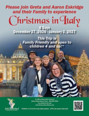 Christmas in Italy with Greta and Aaron Eskridge and Family