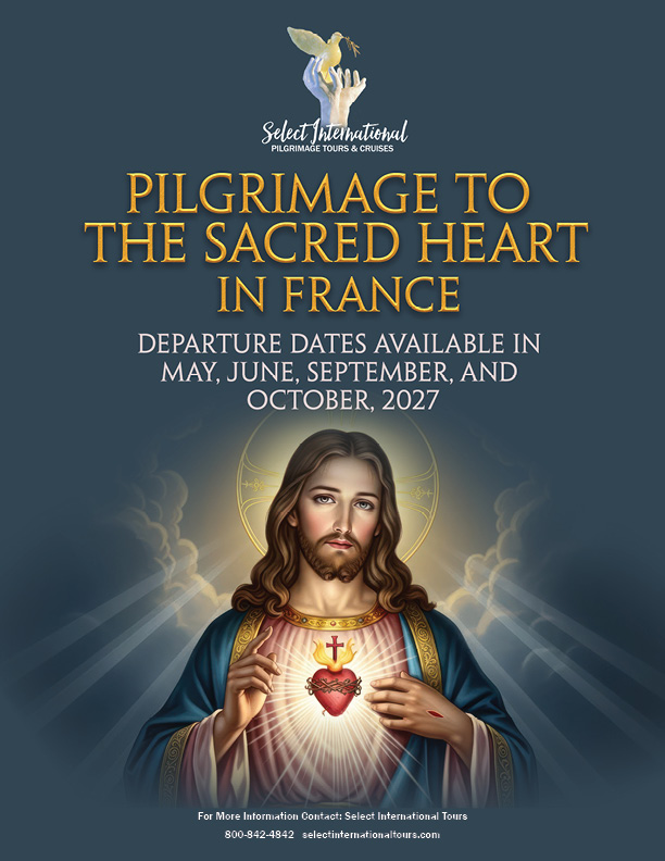 Sacred Heart Pilgrimage May, June, September, October 2027